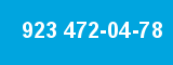 923 472-04-78 923 472-04-78